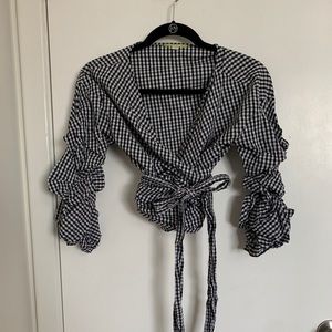 Cross Cross Tied Shirt